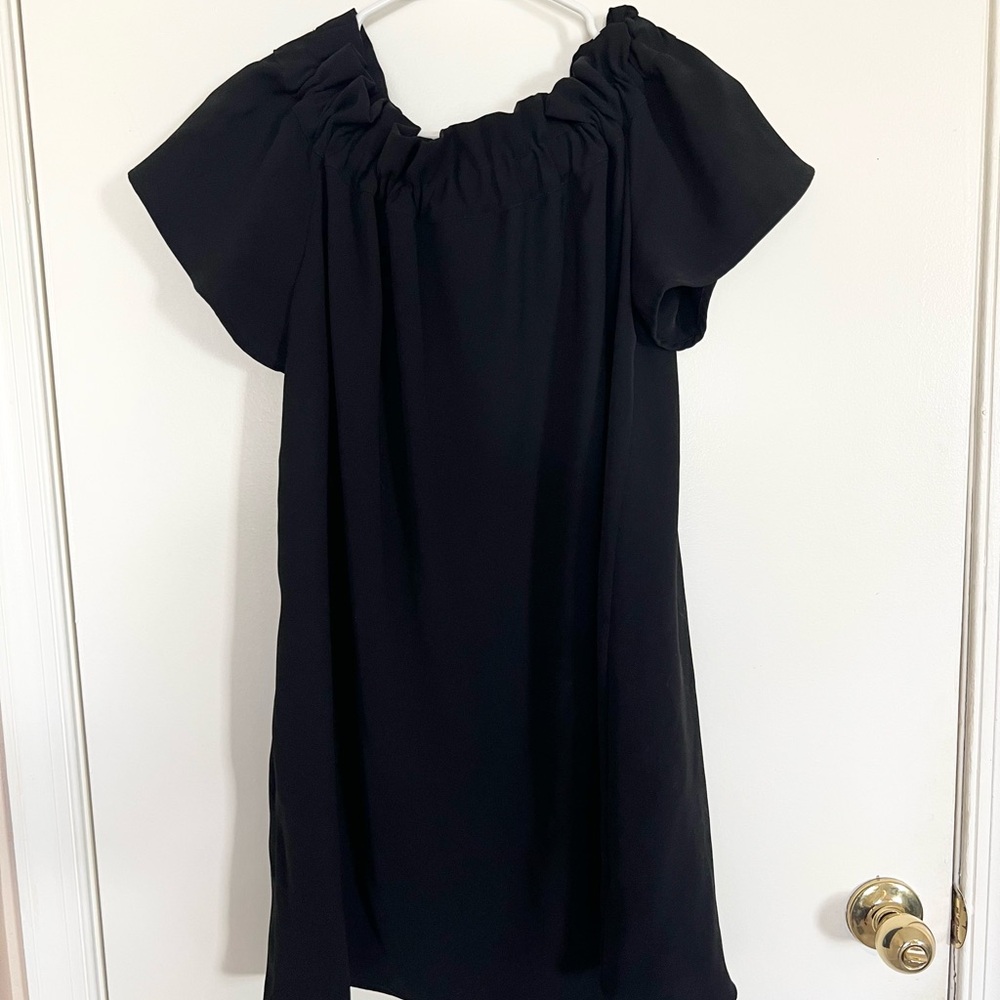 Pleione Black Dress
